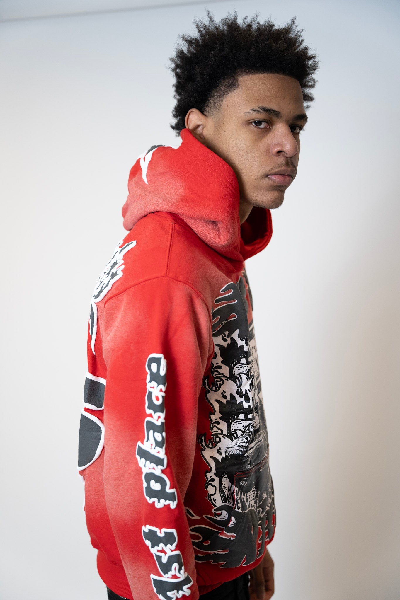 Race to Richest hoodie(cherry red🍒)