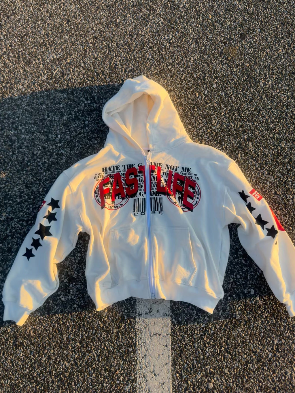 FAST LIFE “HATE THE GAME” ZIP HOODIE