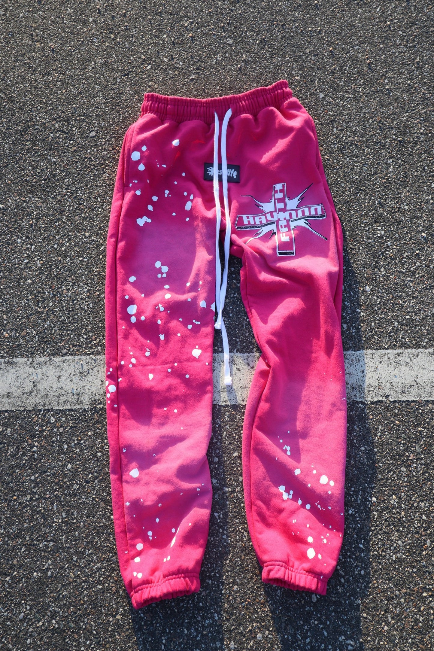 Havin Faith Sweatsuit (Hot Pink)