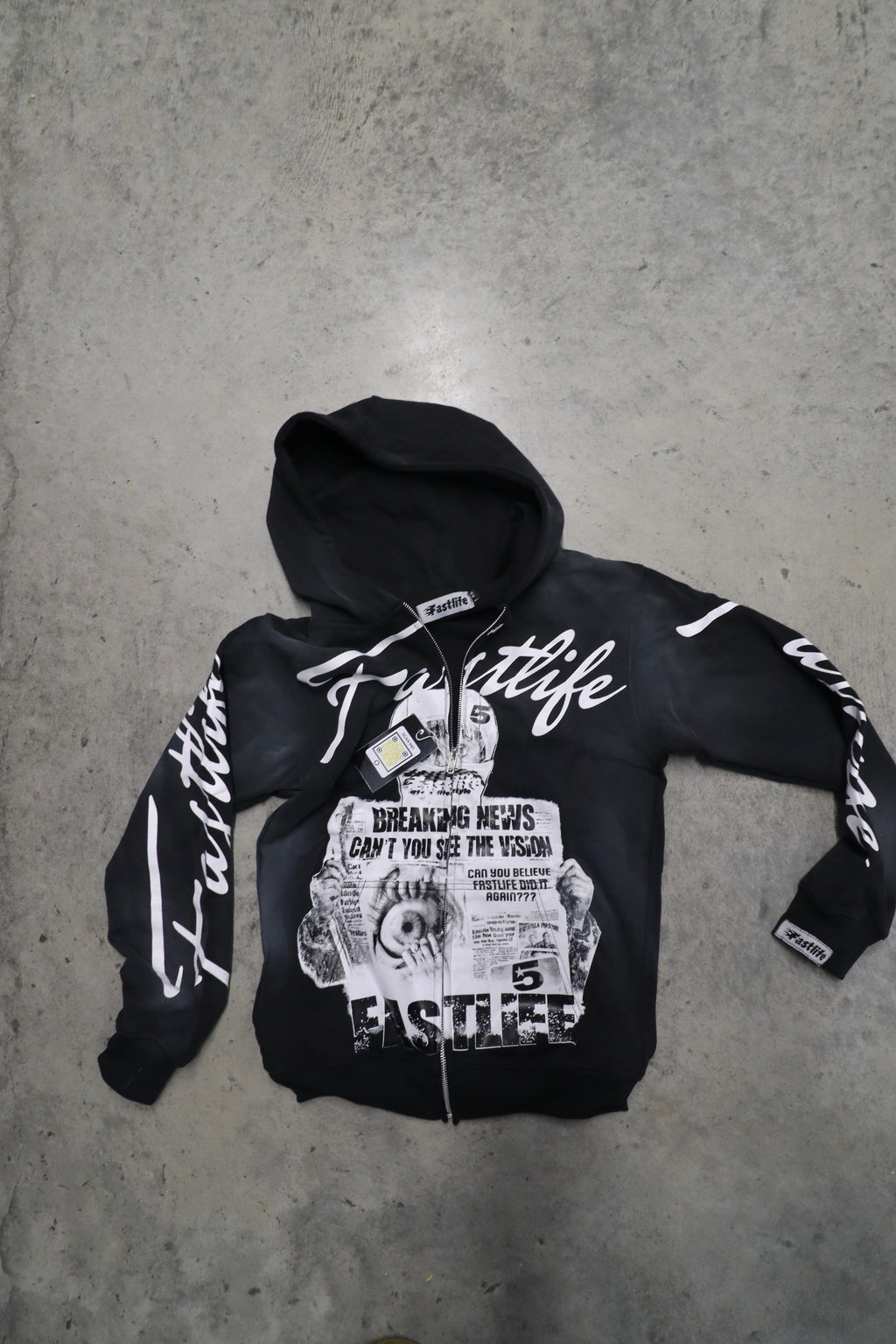 CANT YOU SEE THE VISION (ZIP UP HOODIE)