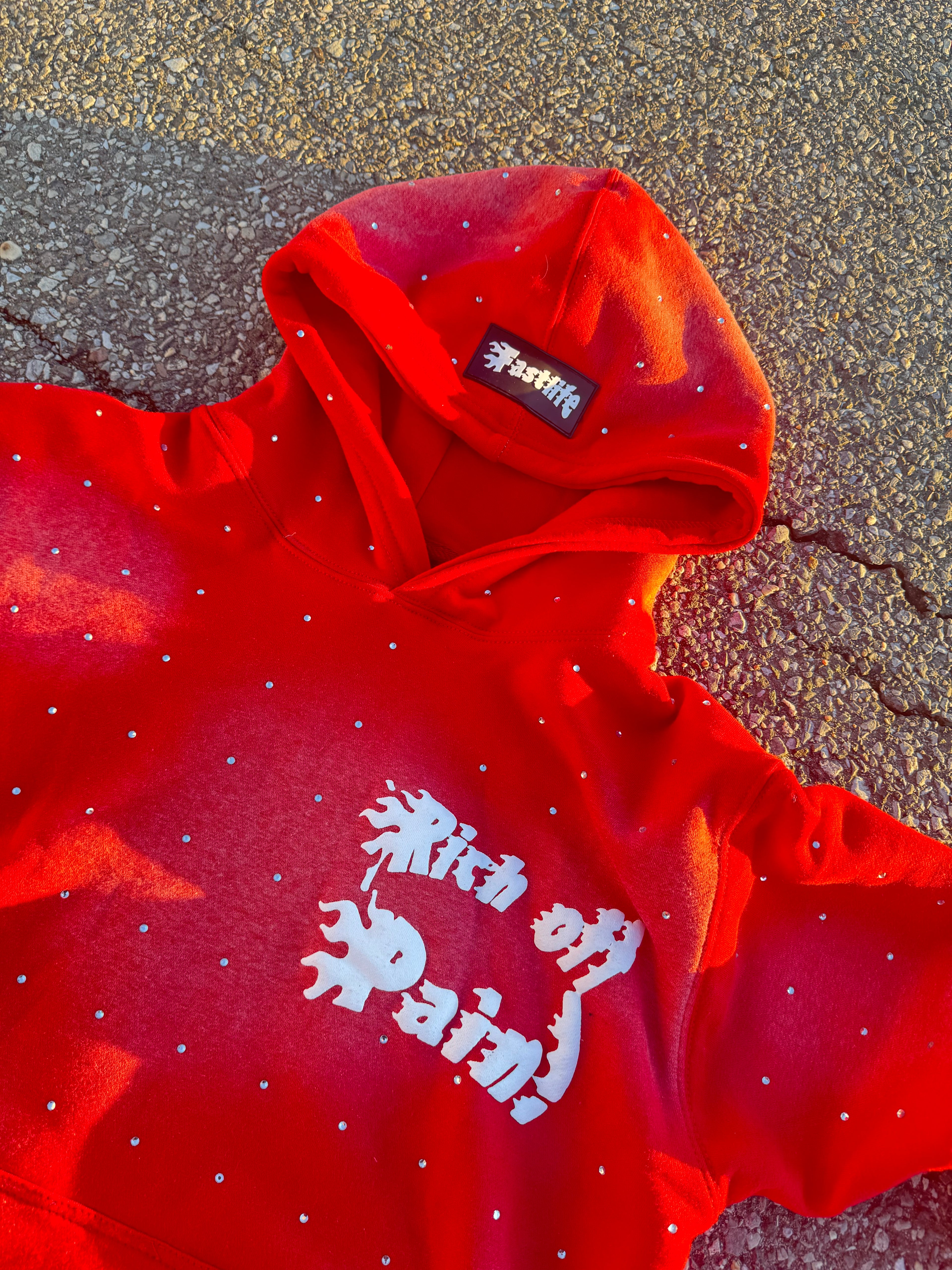 Rich off Pain set(cherry red)