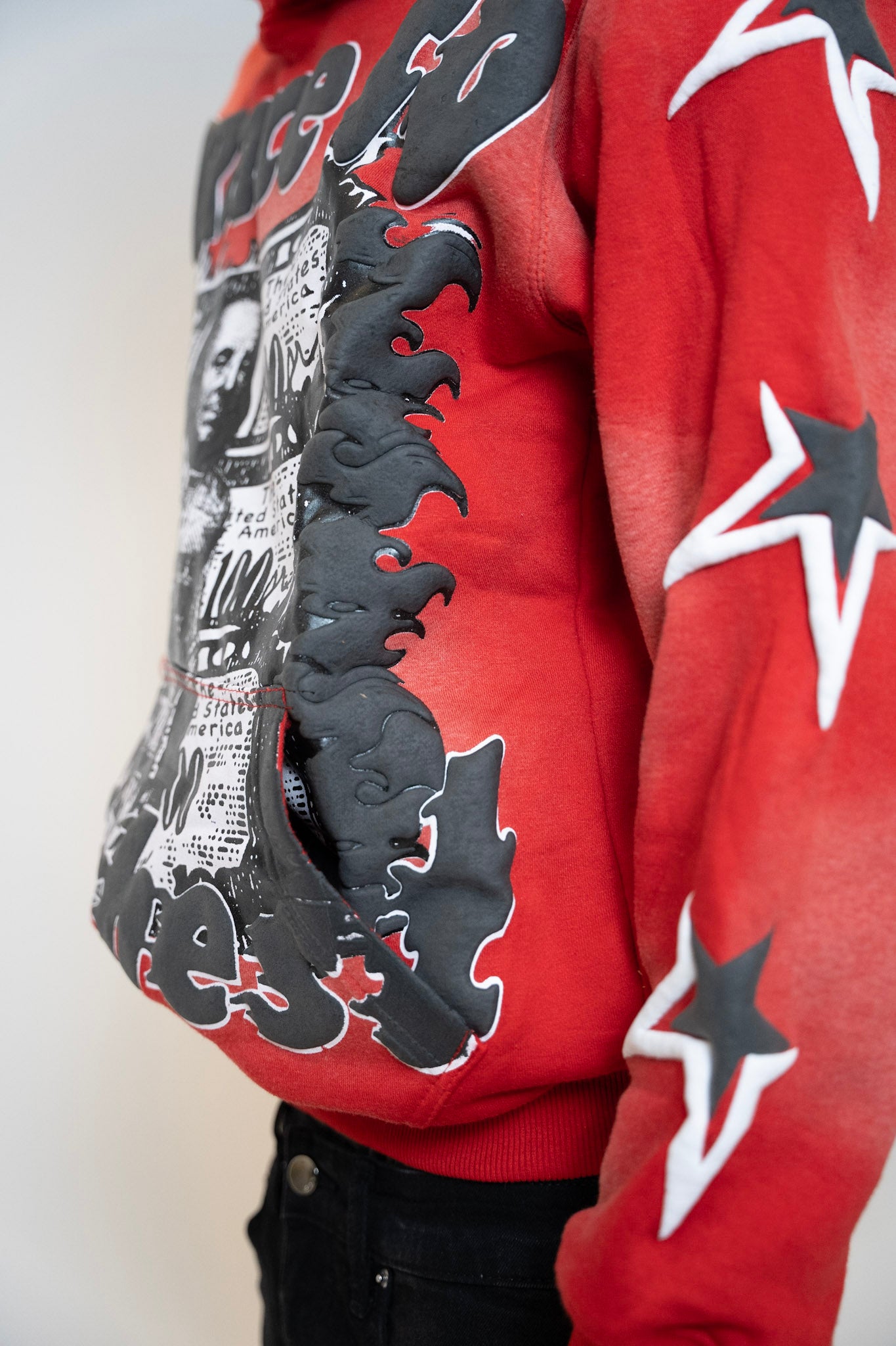 Race to Richest hoodie(cherry red🍒)