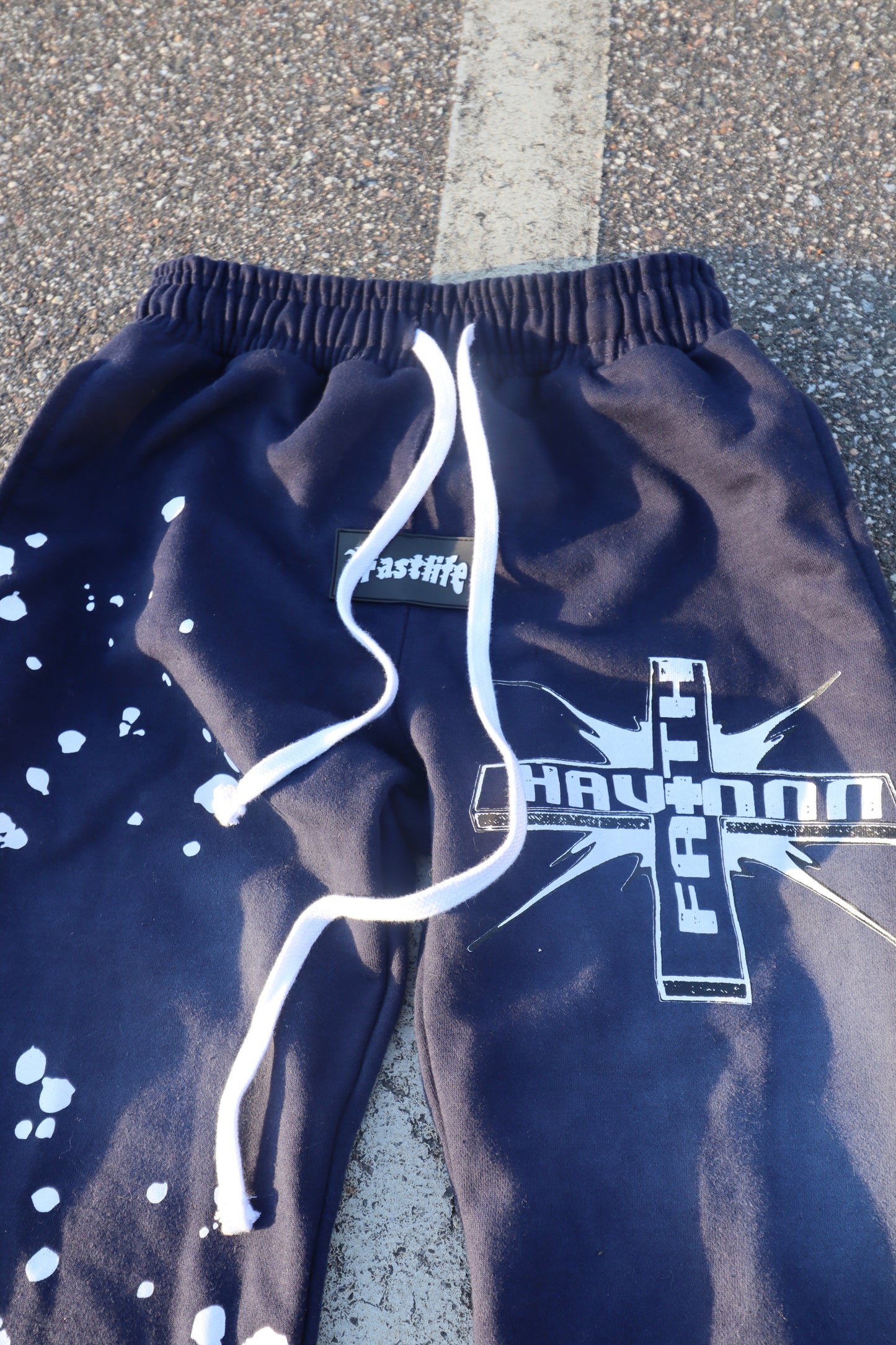 HAVINN FAITH SWEATS(navy blue)