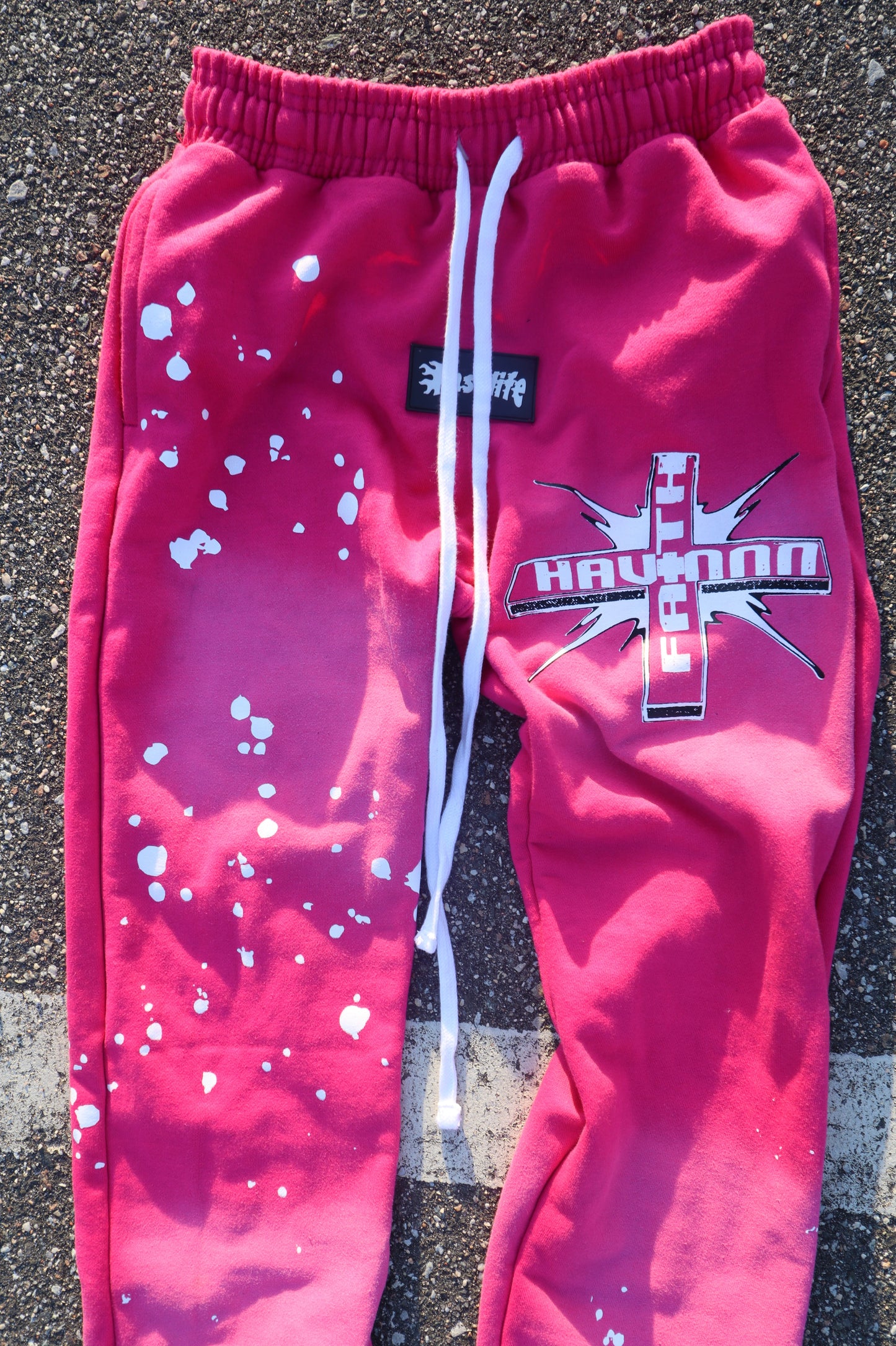 Havin Faith Sweatsuit (Hot Pink)