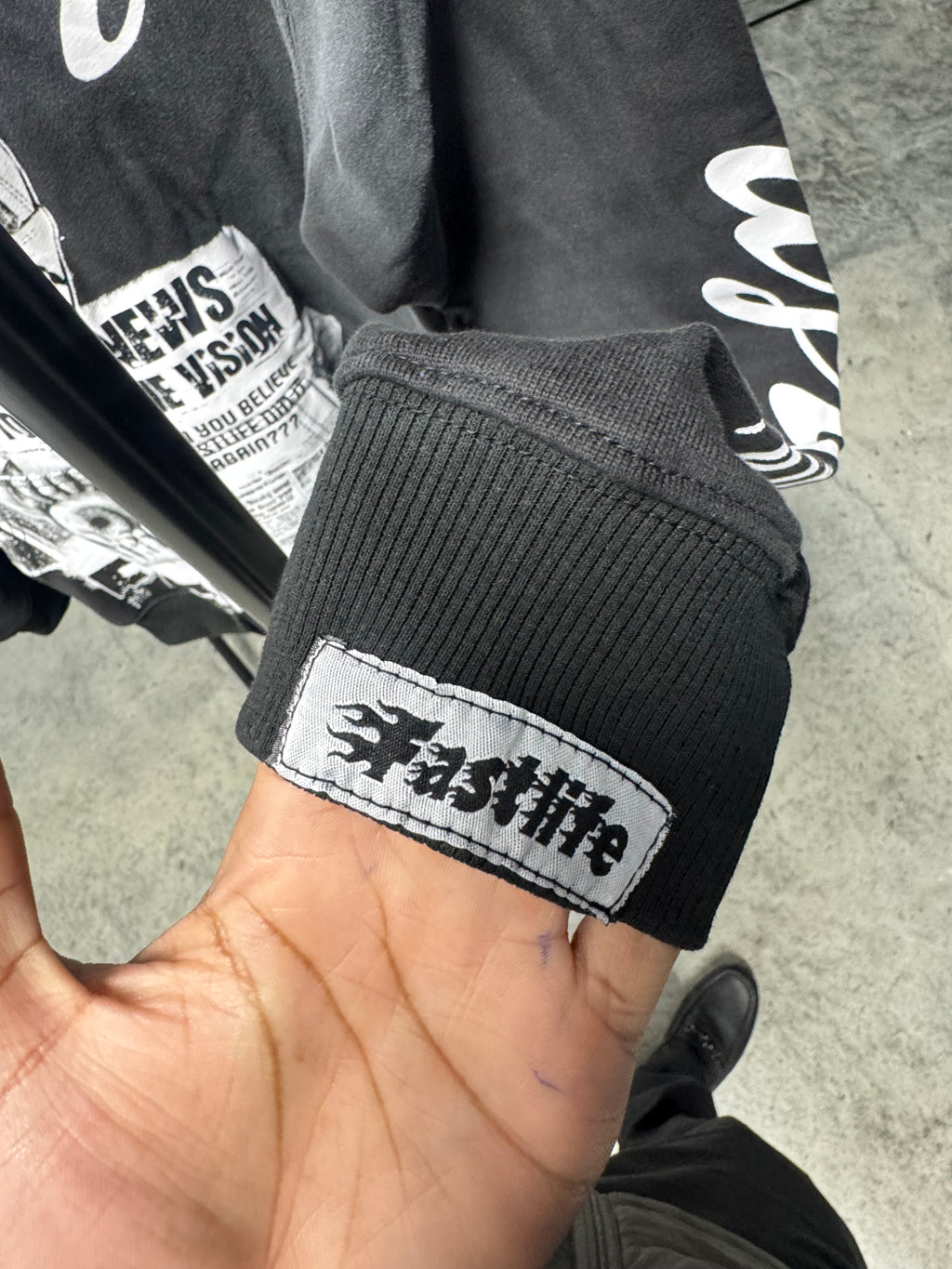 CANT YOU SEE THE VISION (ZIP UP HOODIE)