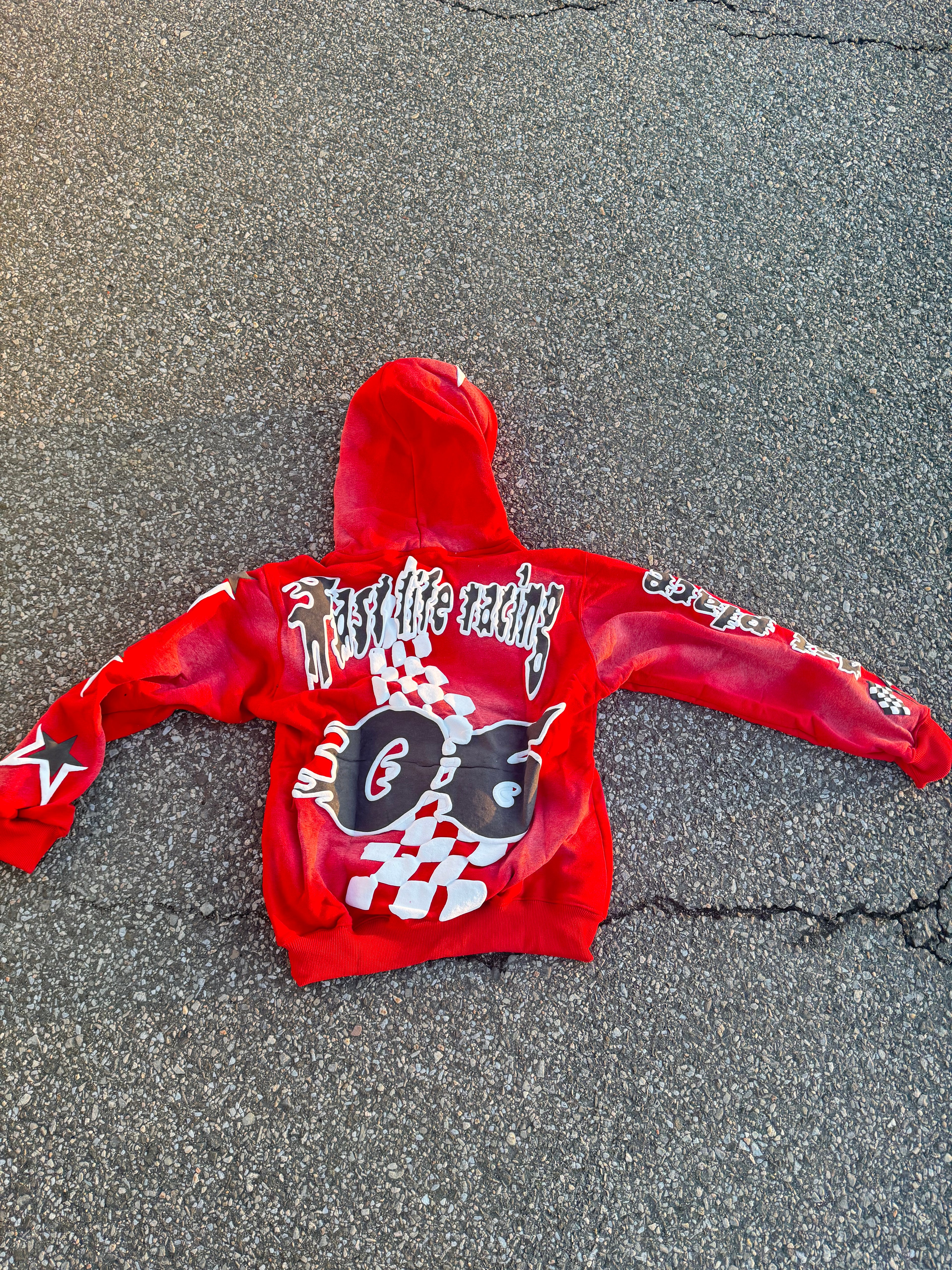 Race to Richest hoodie(cherry red🍒)