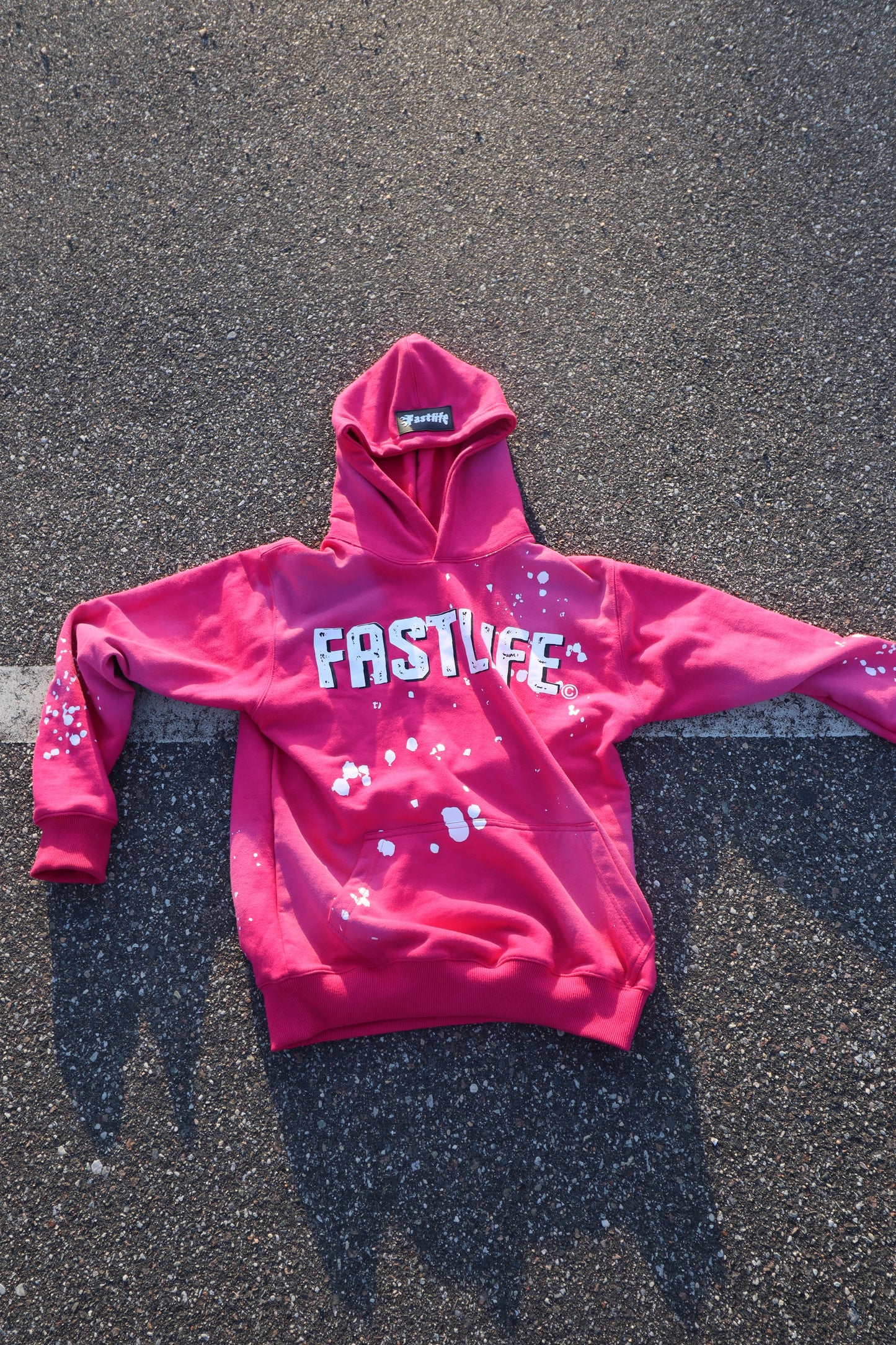 HAVINN FAITH HOODIE (hot pink)