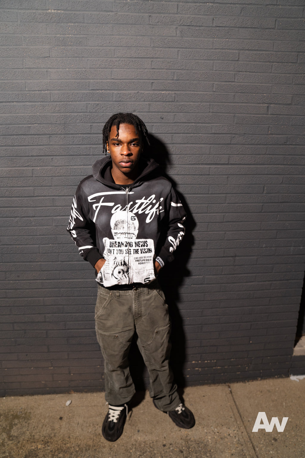 CANT YOU SEE THE VISION (ZIP UP HOODIE)