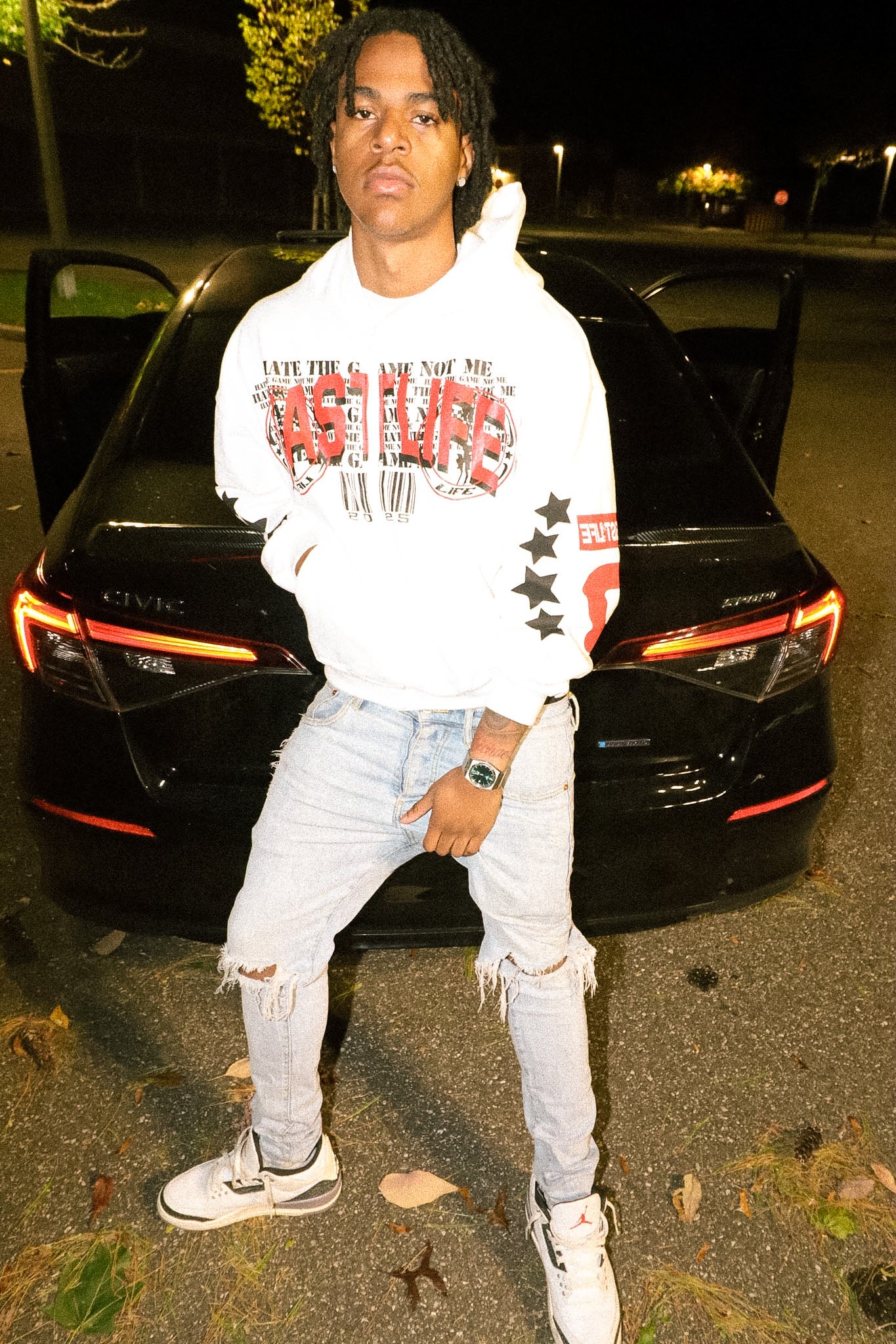 FAST LIFE “HATE THE GAME” ZIP HOODIE